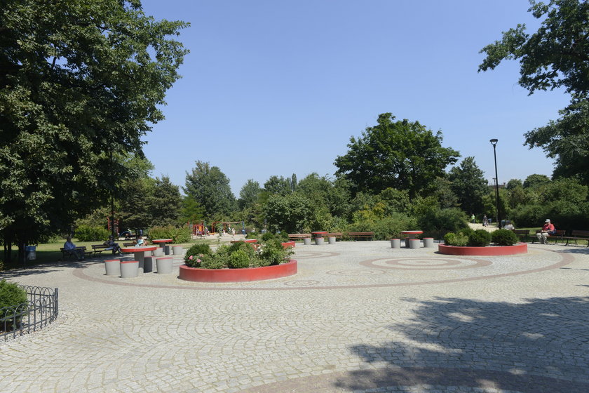 Park Staszica na wrocławskim Nadodrzu