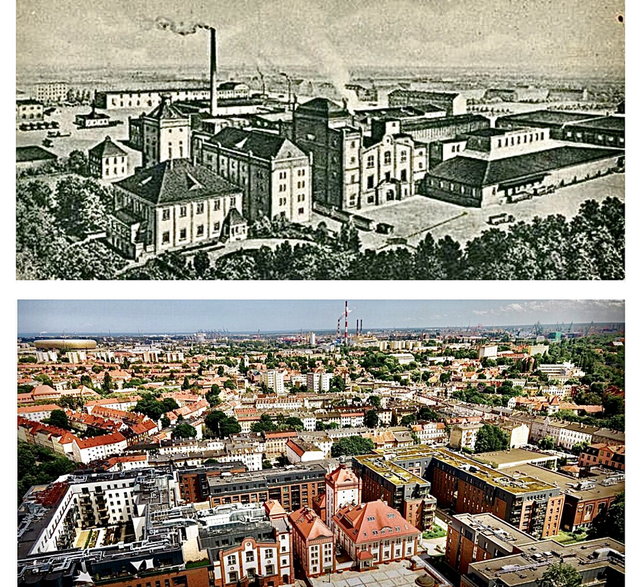 Działający w latach 1871-2001 Browar Gdański we Wrzeszczu