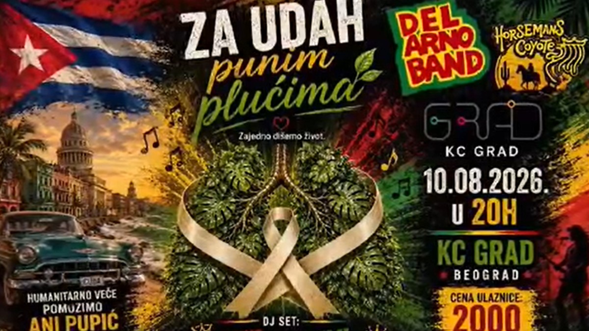 Humanitarni koncert za KC Grad