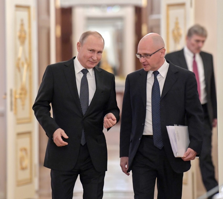 Putin i Kirijenko u Moskvi u martu 2019