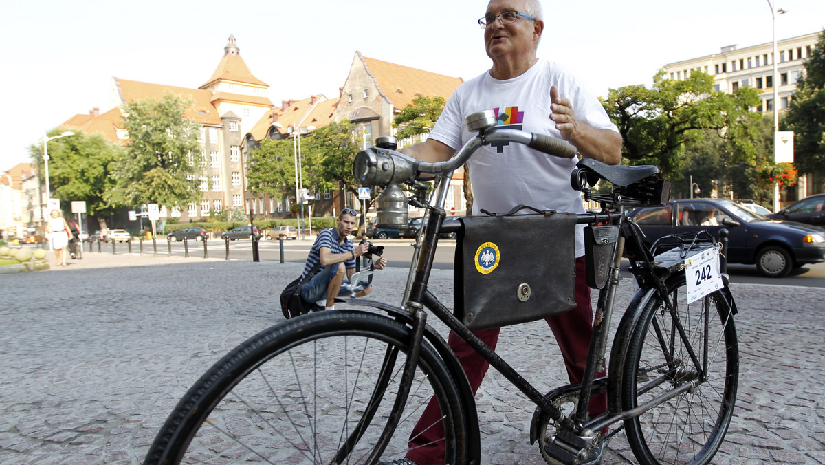 Zabytkowymi rowerami do Lipska