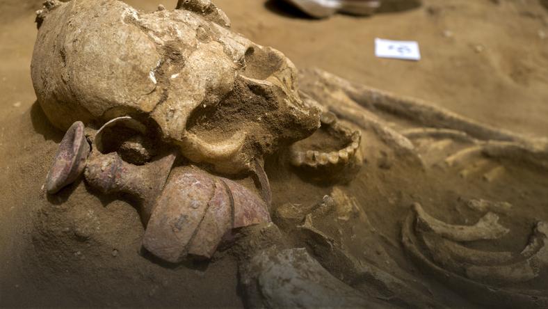 ISRAEL ARCHAEOLOGY (First ever Philistine cemetery archaeology excavation in Ashkelon)