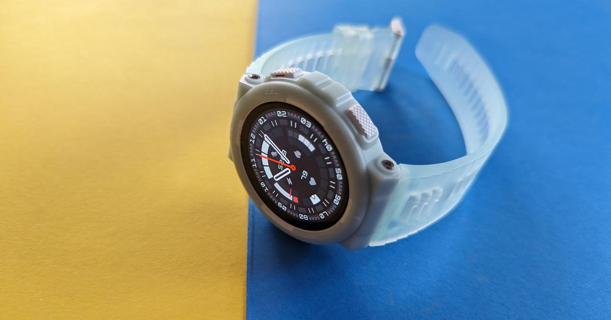 Smartwatch Amazfit Active Edge dans le test : clone G-Shock pour la natation