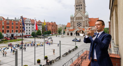 Strażak skomponował hejnał dla Rudy Śląskiej. Pierwsze wykonanie należało do niego!