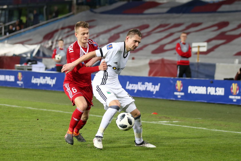 Pilka nozna. Puchar Polski. Legia Warszawa - Gornik Zabrze. 18.04.2018