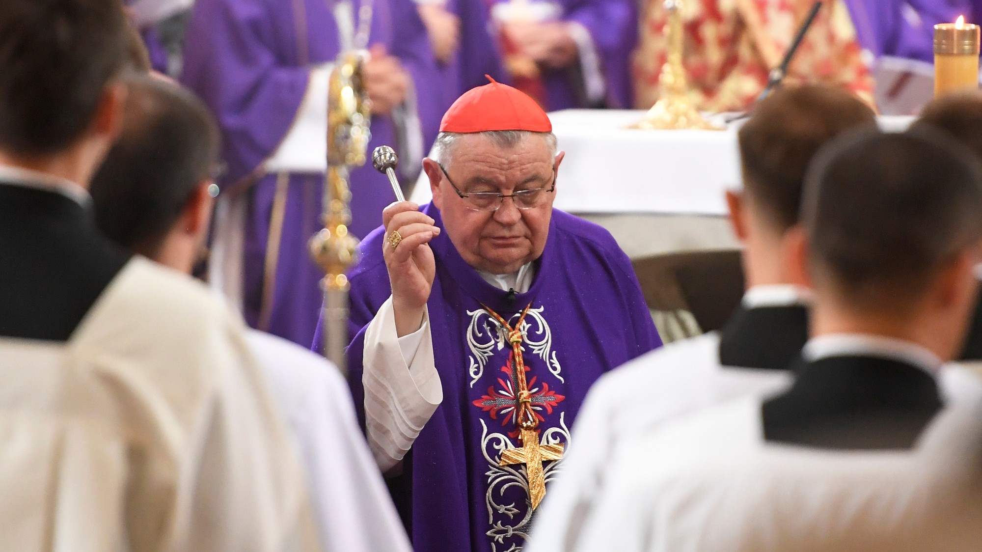 Hlavný celebrant kardinál Dominik Duka.