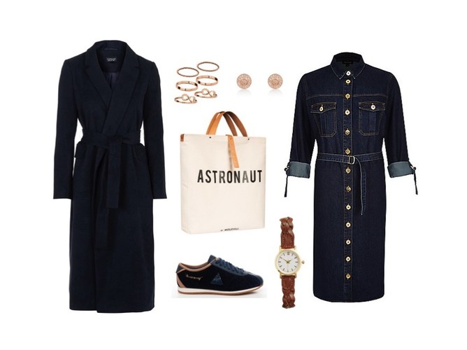 STYLIZACJE z płaszczem overseize