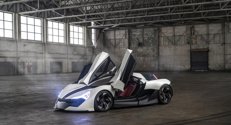 Apex Motors, a UK car company, unveiled its AP-0 concept EV at an event in London earlier this month. The odd-looking supercar packs racing-inspired technology, a powerful motor, and some design elements that can only be described as unique.