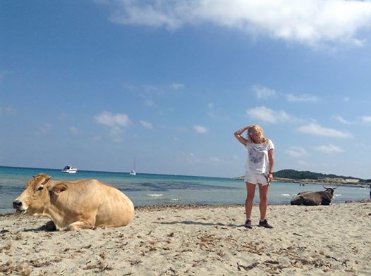 Monika Olejnik na wakacjach