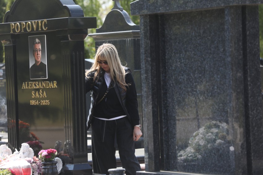 Novo bežanijsko groblje rođendan Saše Popovića