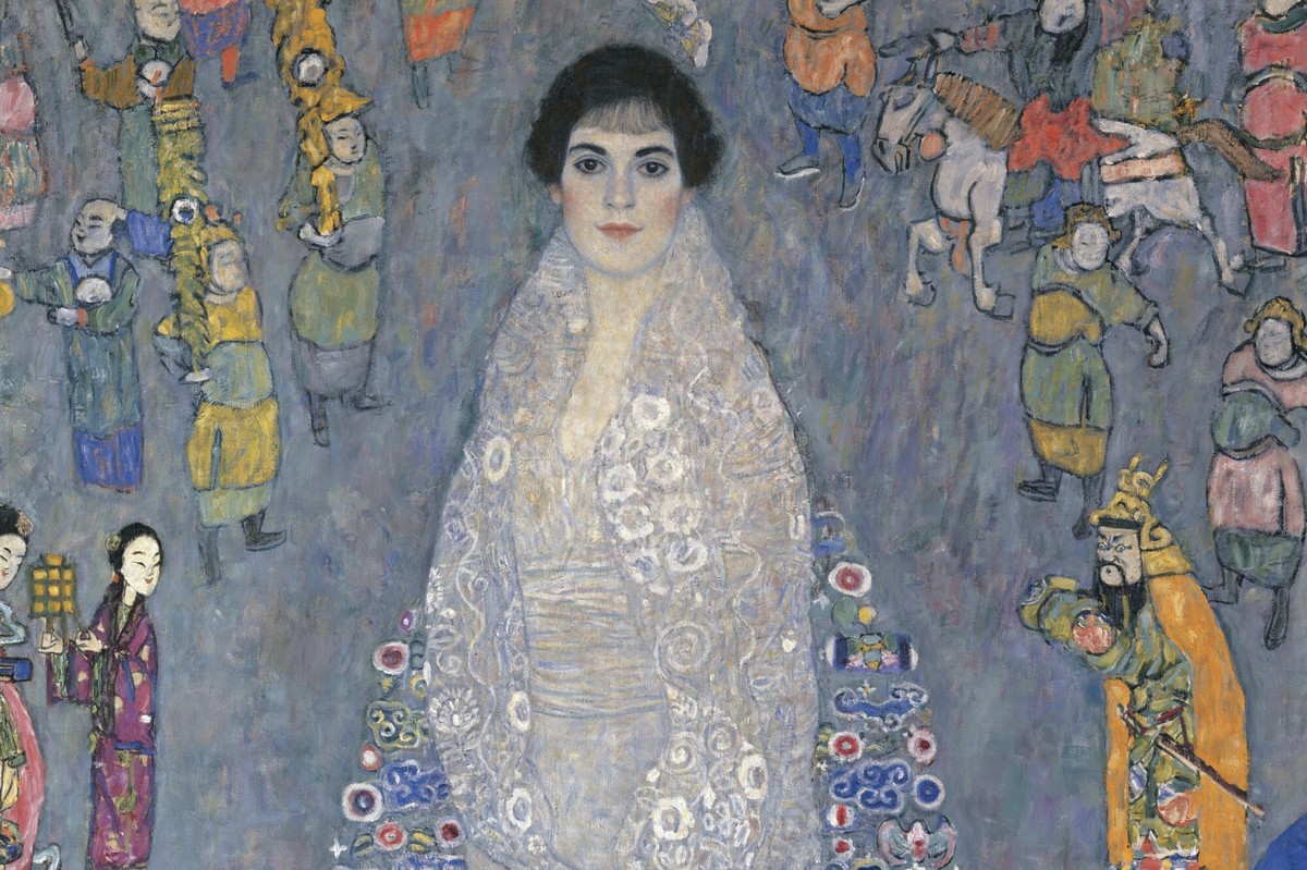 Portret Elisabeth Lederer namalowany przez Gustava Klimta