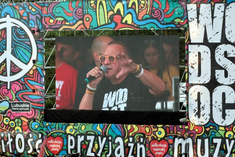 Jurek Owsiak na Przystanku Woodstock