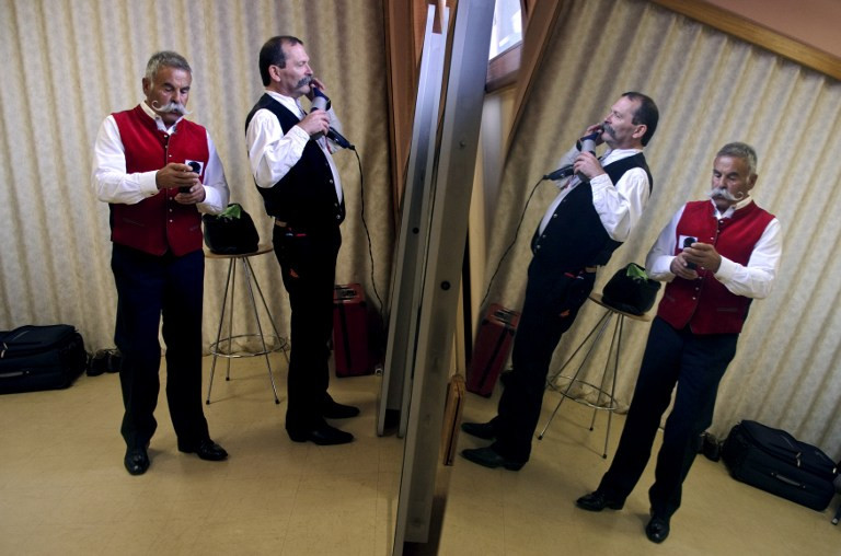 European Beard and Moustache championships in Wittersdorf