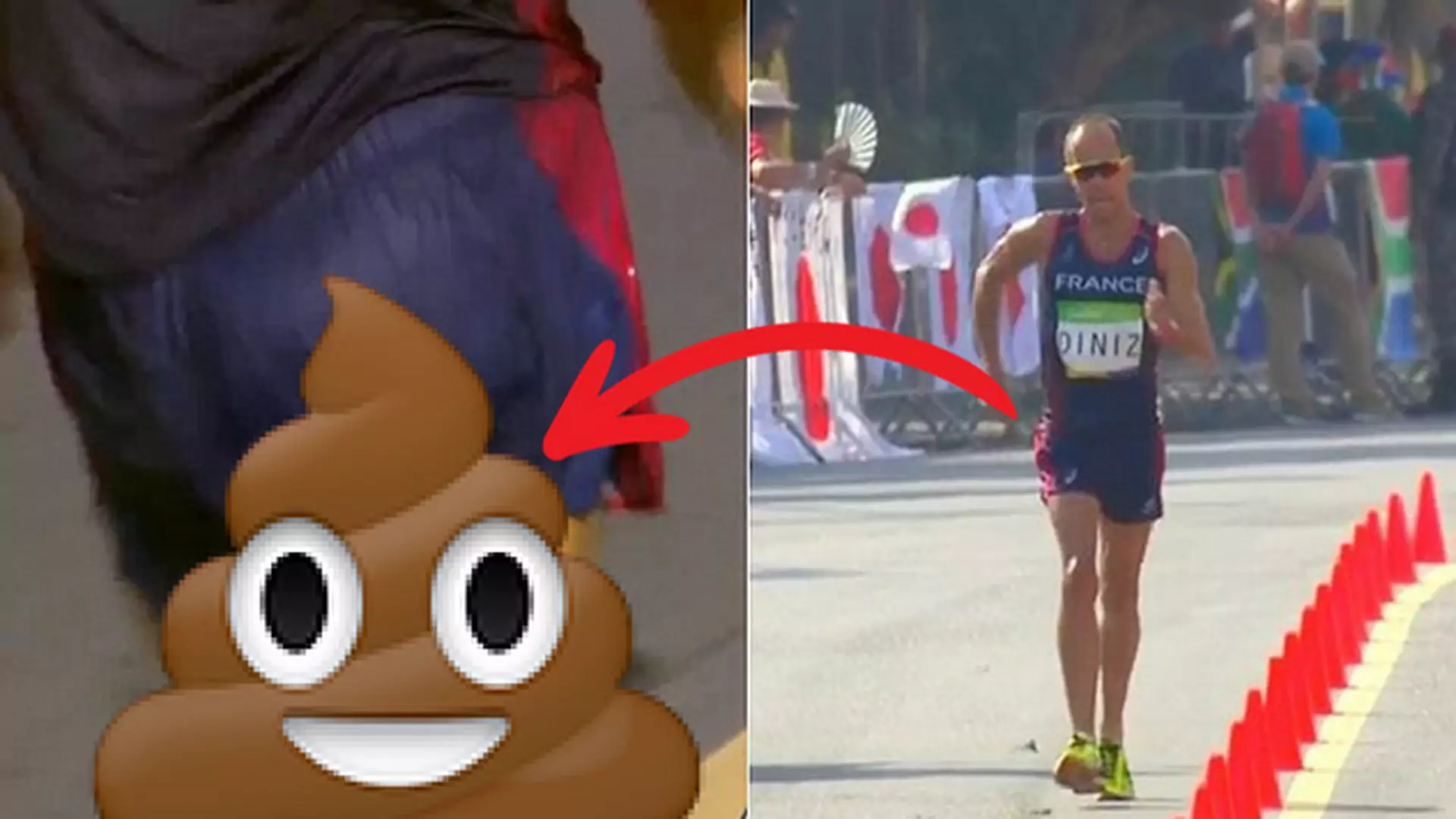 Francuski chodziarz przez biegunkę nie wygrał złota w Rio. Są zdjęcia...