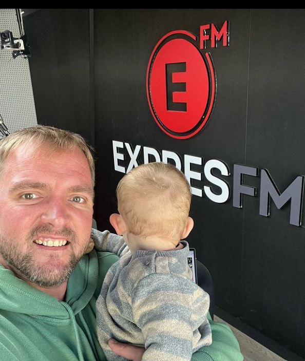 Libor Bouček je hrdý otec. 