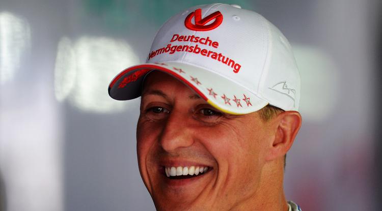 Örül az egész Schumacher család! Fotó: Getty Images