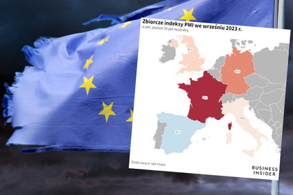 Unijni giganci w głębokim dołku. "Ciemność i zagłada" we Francji