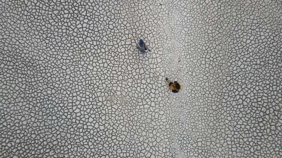 Isušeno korito jezera Titikaka u Boliviji početkom decembra