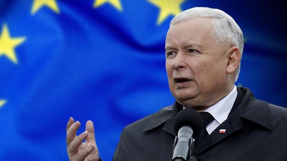 Jarosław Kaczyński straszy Unią Europejską