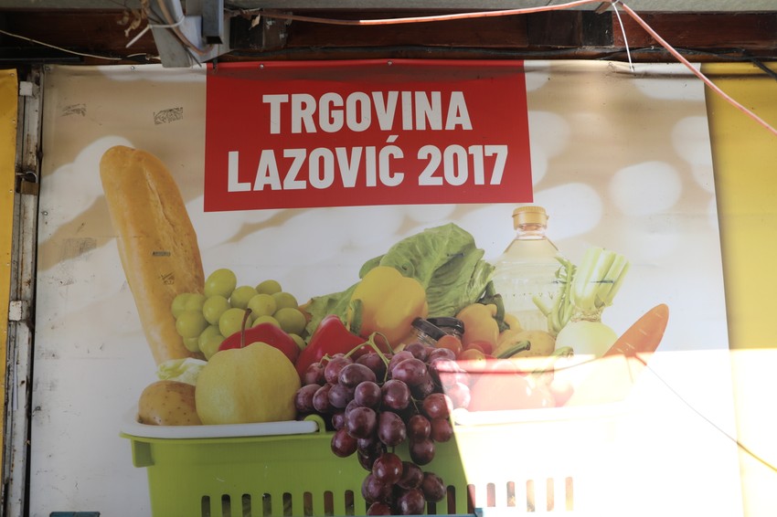 Prodavnica koju je držala Lazovićeva žena