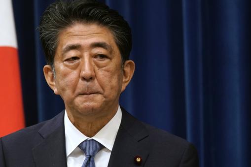 Shinzo Abe zrezygnował ze stanowiska premiera Japonii. 28 sierpnia 2020, Tokio, Japonia