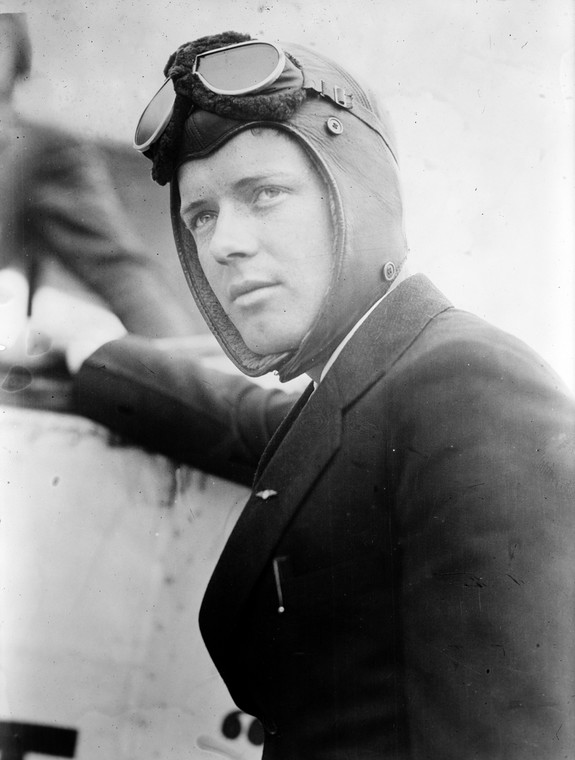 Charles Lindbergh był idolem chłopców marzących o karierze pilota