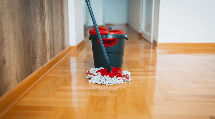 Ezeket az alternatív tisztítószereket inkább mellőzd a padló tisztításánál! Fotó: Getty Images