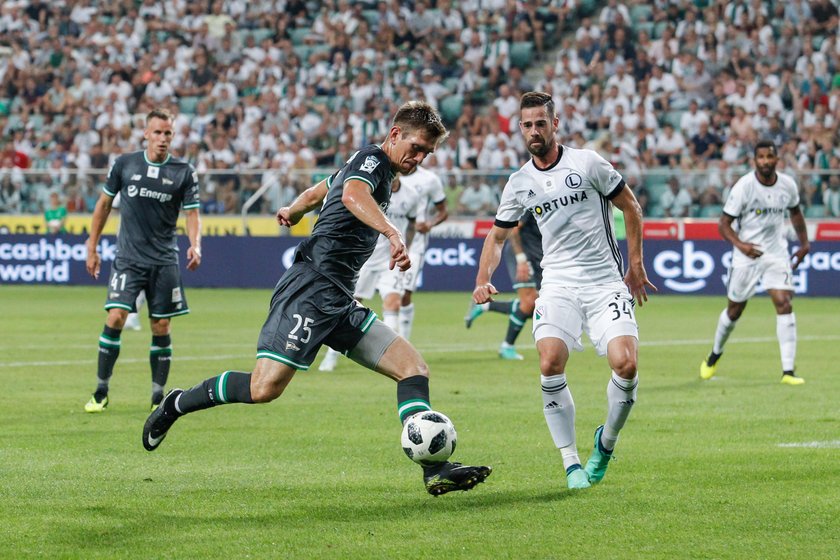 Pilka nozna. Ekstraklasa. Legia Warszawa - Wisla Plock. 26.08.2018