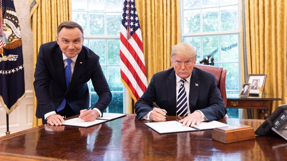 Prezydent Andrzej Duda o komentarzach po wizycie w USA: napad lewackich mediów