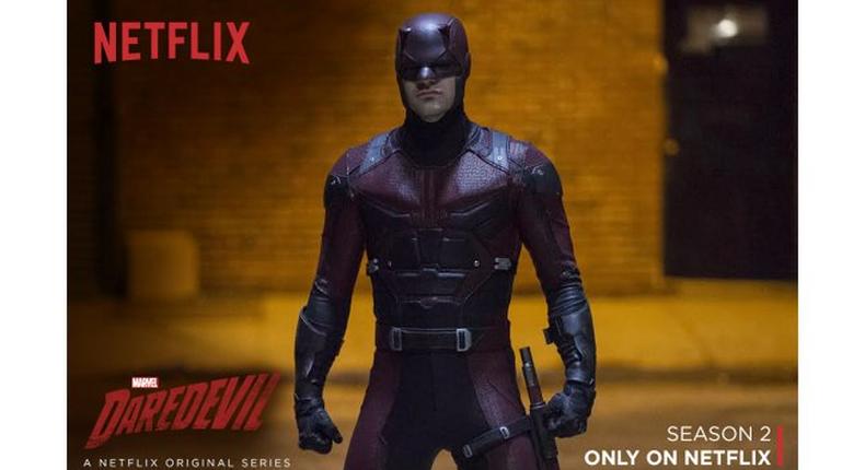 Netflix renews Daredevil for a second season. 