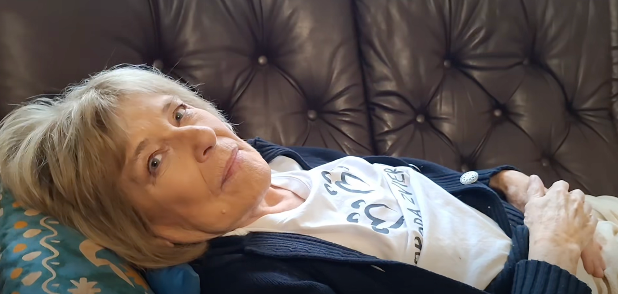 Oľga Feldeková na záberoch, ktoré na pamiatku zverejnila jej dcéra Katka.