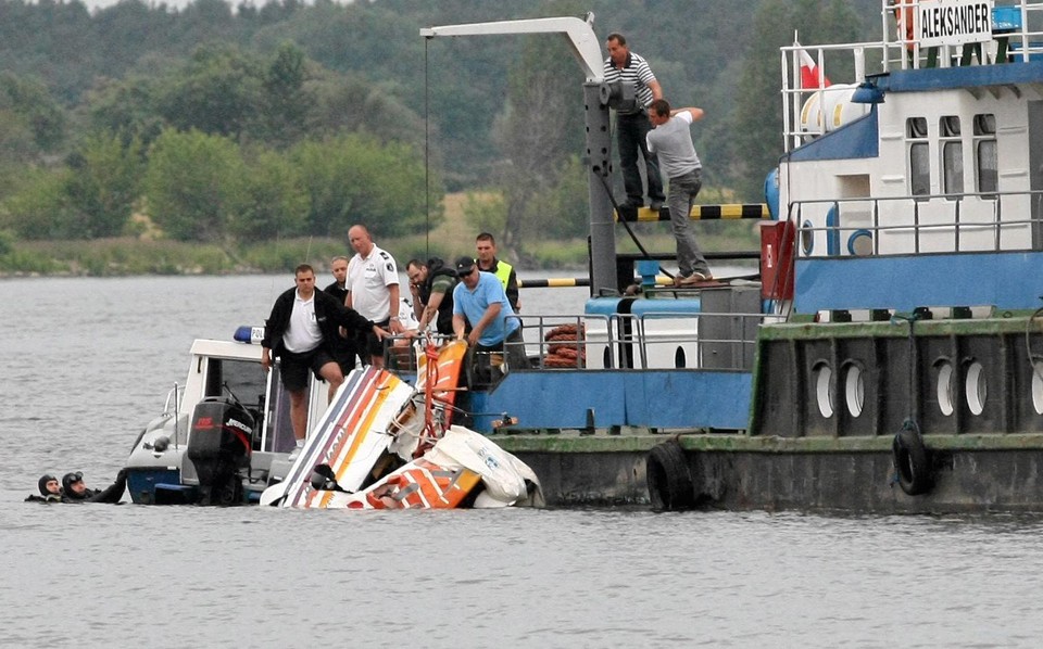 Tragedia na pokazie lotniczym