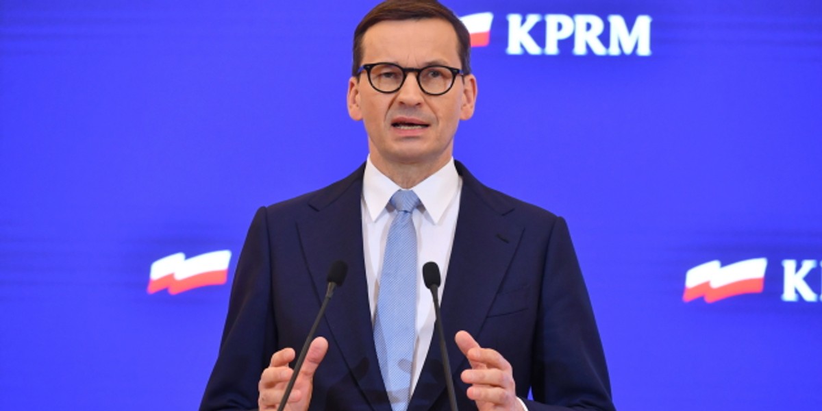 Premier Mateusz Morawiecki