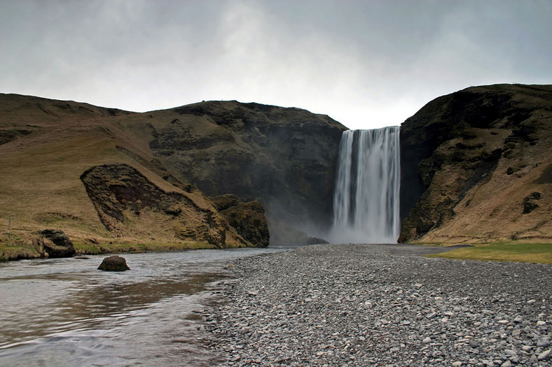 Wodospad Skogafoss