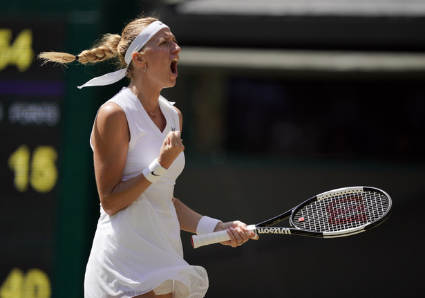 Kvitova przed meczem z Linette: Jak poczuję ból w ramieniu, to zrezygnuję z gry