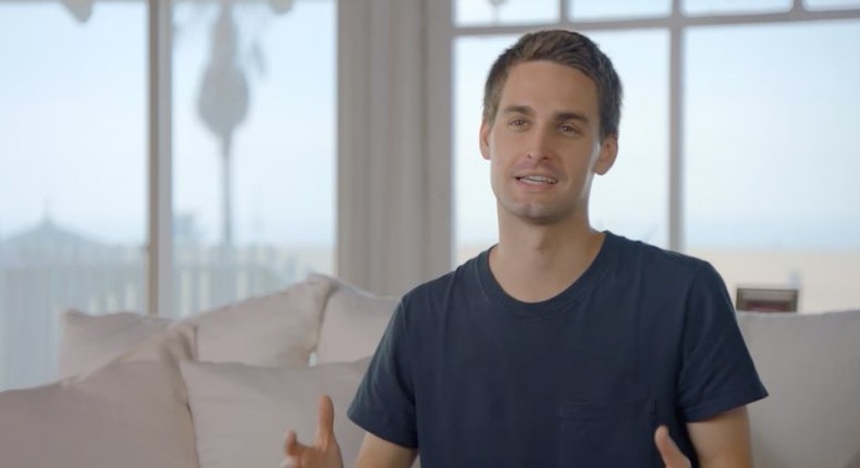 Evan Spiegel.