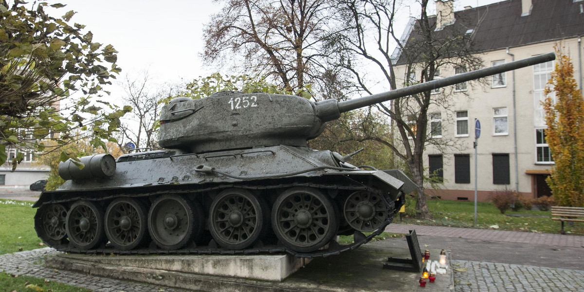 Czołg stojący w Gliwicach ma trafić do muzeum