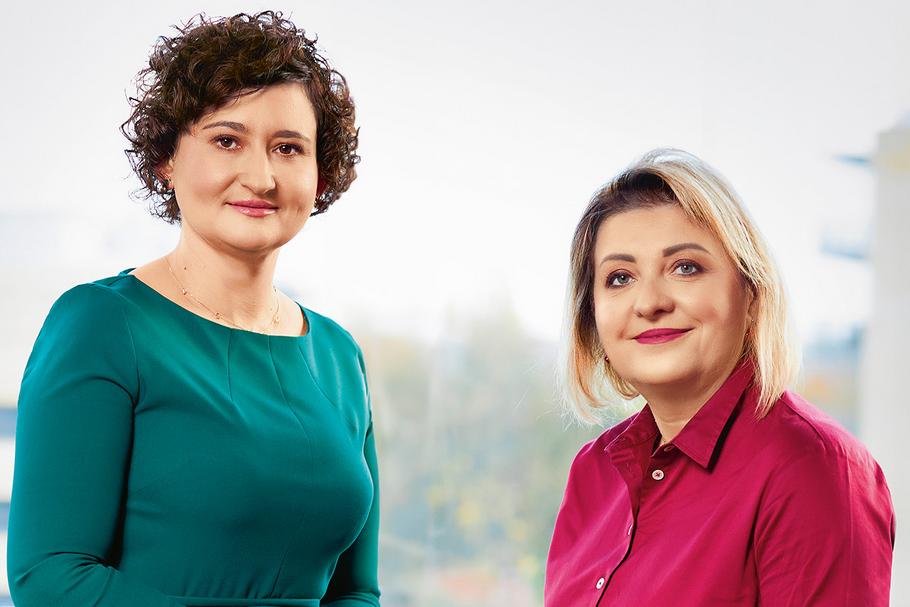 Dr Monika Gorgoń (na zdj. z lewej), członkini zarządu GPW ds. operacyjnych i regulacyjnych oraz Izabela Olszewska, członkini zarządu GPW ds. rozwoju biznesu i sprzedaży