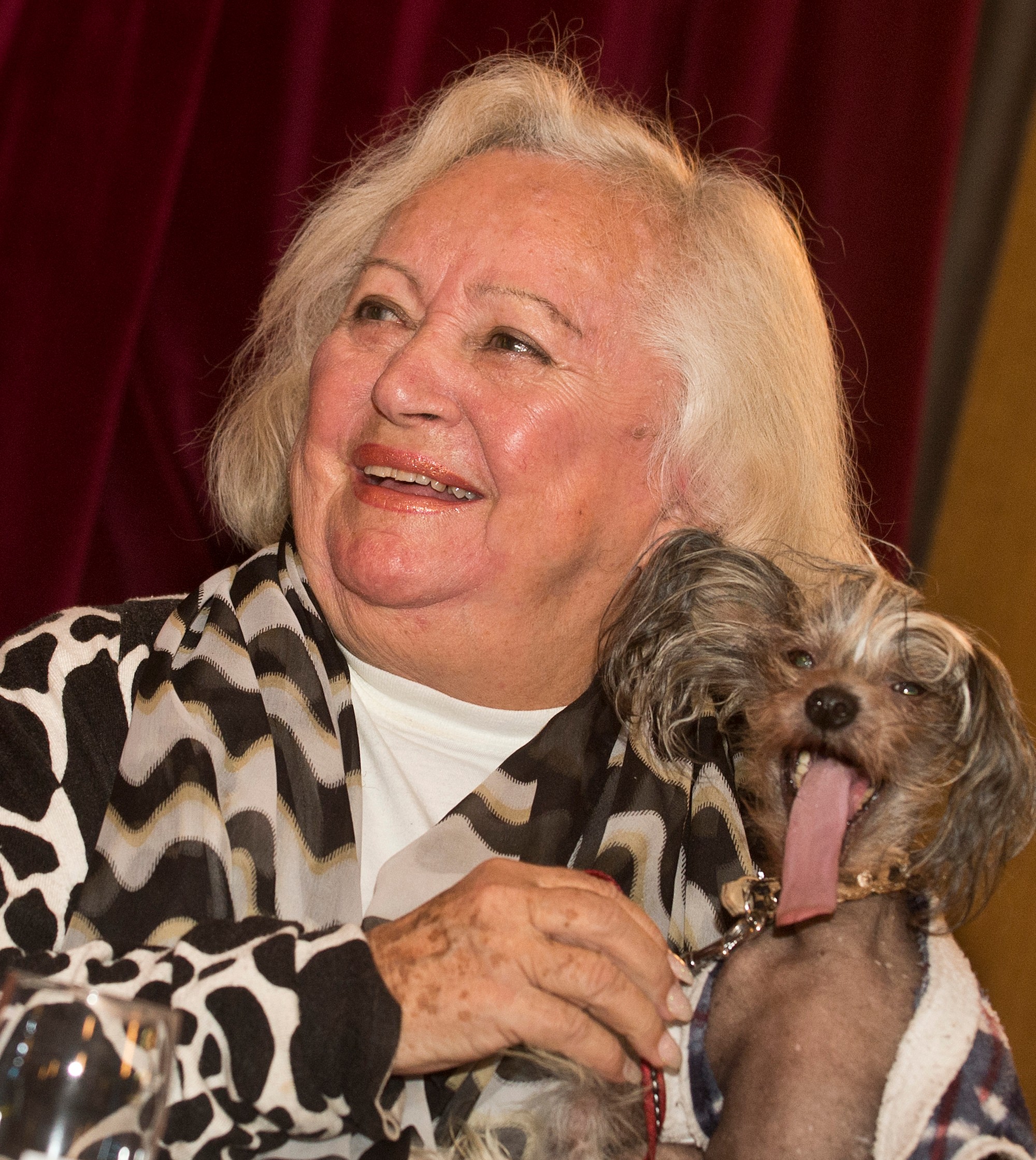 Herečka Maja Velšicová.