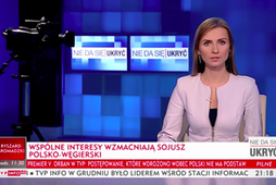 Ewa Bugała TVP Info Nie da się ukryć media telewizja dziennikarstwo TVP