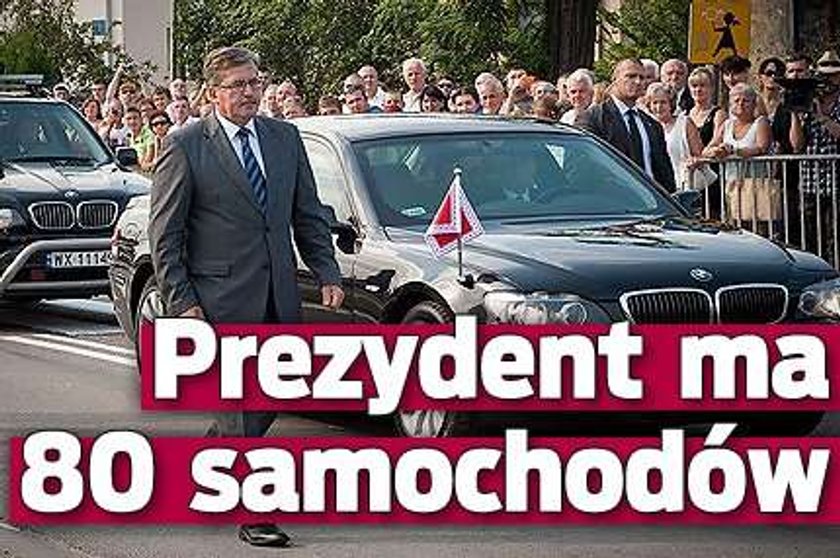 Prezydent ma 80 aut!