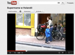 To Superman? Nie, to holenderska supermama!