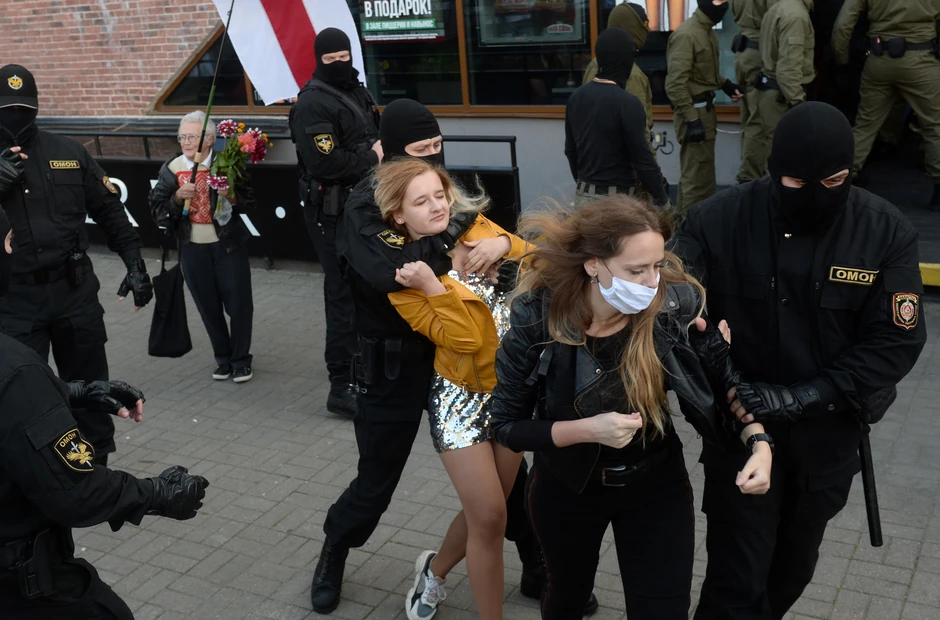 Protesti žena u Minsku