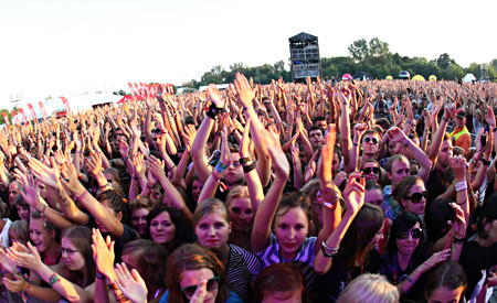 Pierwszy dzień Coke Live Music Festival 2010