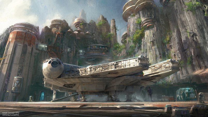 "Gwiezdne Wojny" będą miały swoje miejsce w parkach rozrywki Walta Disneya