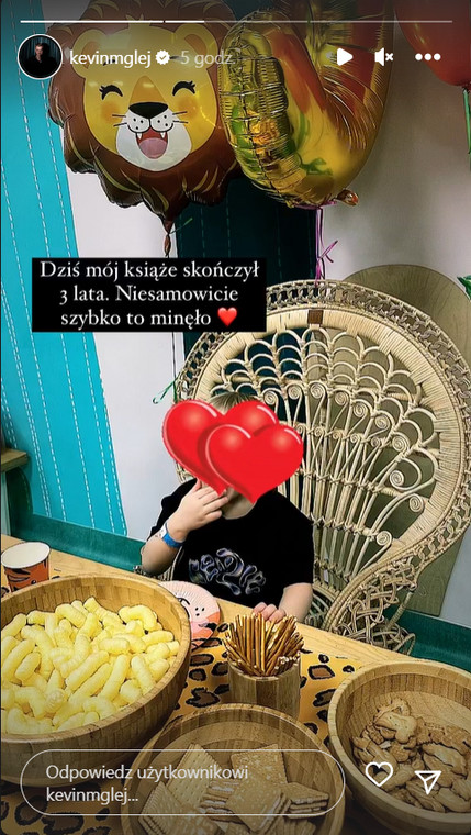 Syn chłopaka Roksany Węgiel świętuje urodziny 