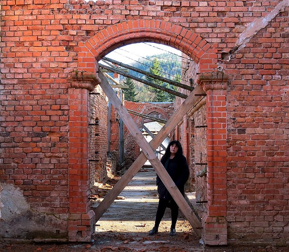 Sokołowsko - dawne sanatorium Grunwald  - zdjęcie współczesne: Bożenna Biskupska na miejscu remontu Grunwaldu