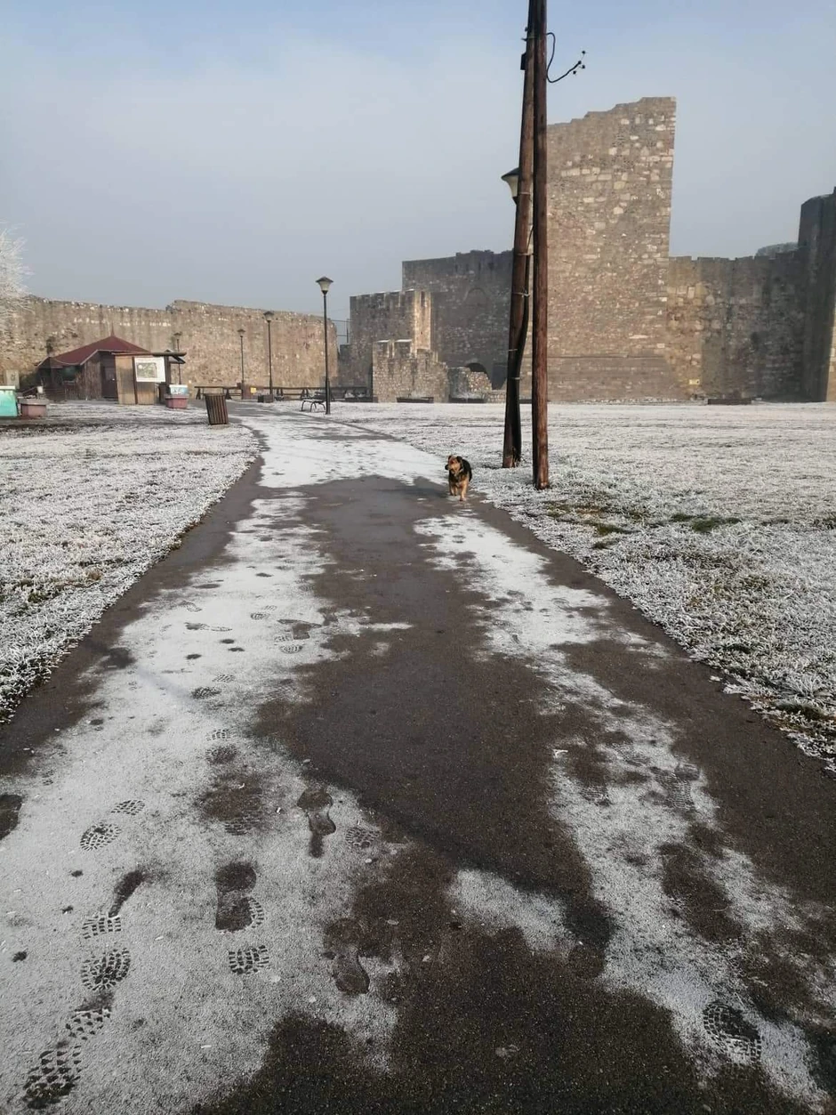 Industrijski sneg zabeležen i u Smederevu