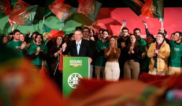 Antonio Hose Seguro uoči predsedničkih izbora u Lisabonu 16. januara
