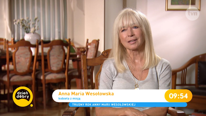 Sędzia Anna Maria Wesołowska w "Dzień dobry TVN"